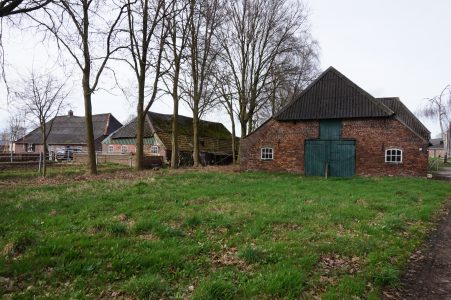 Oude boerderijen op ‘t Leurke in Boekel